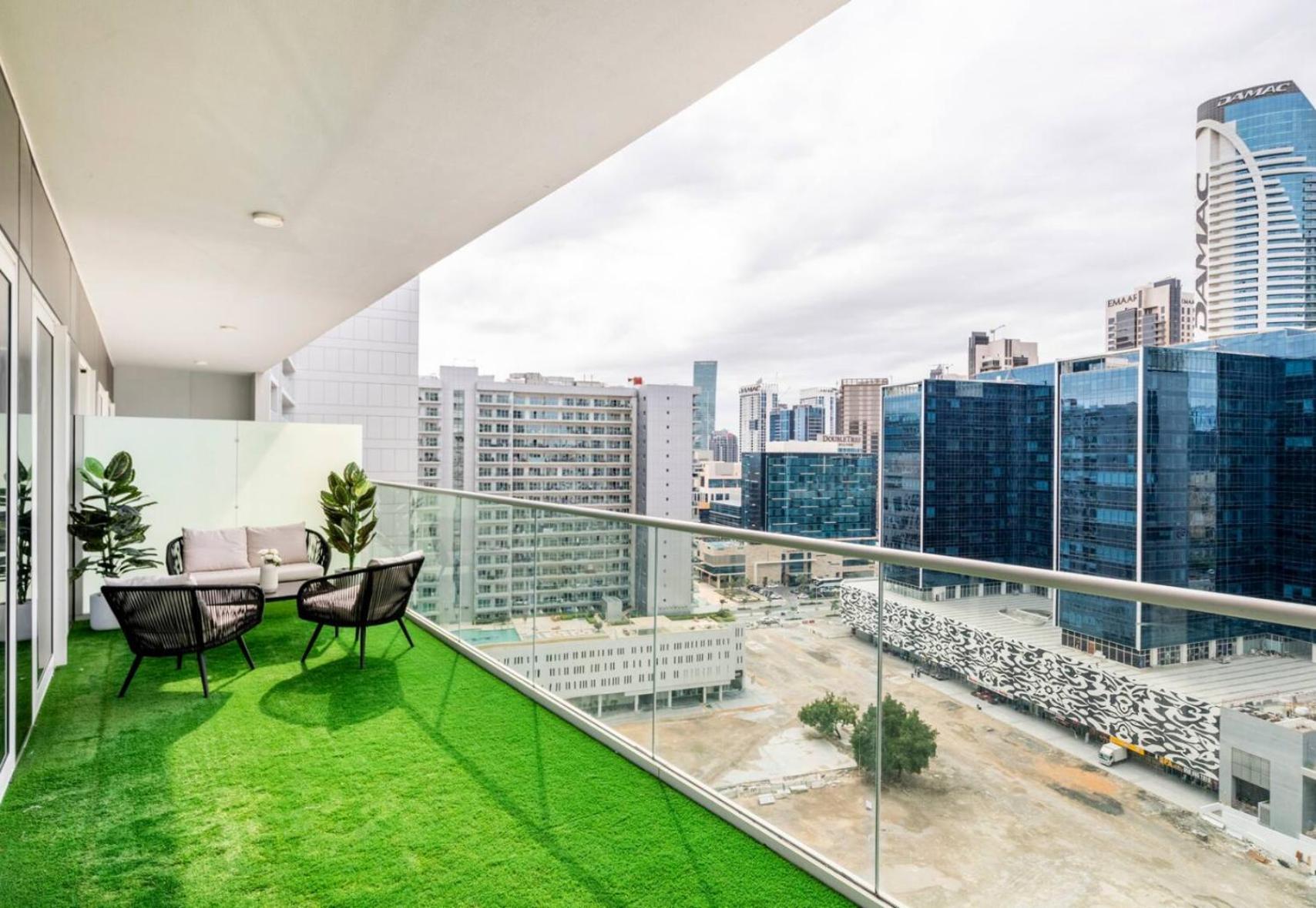 Luxury 2 Bedroom With Burj Khalifa View ดูไบ ภายนอก รูปภาพ