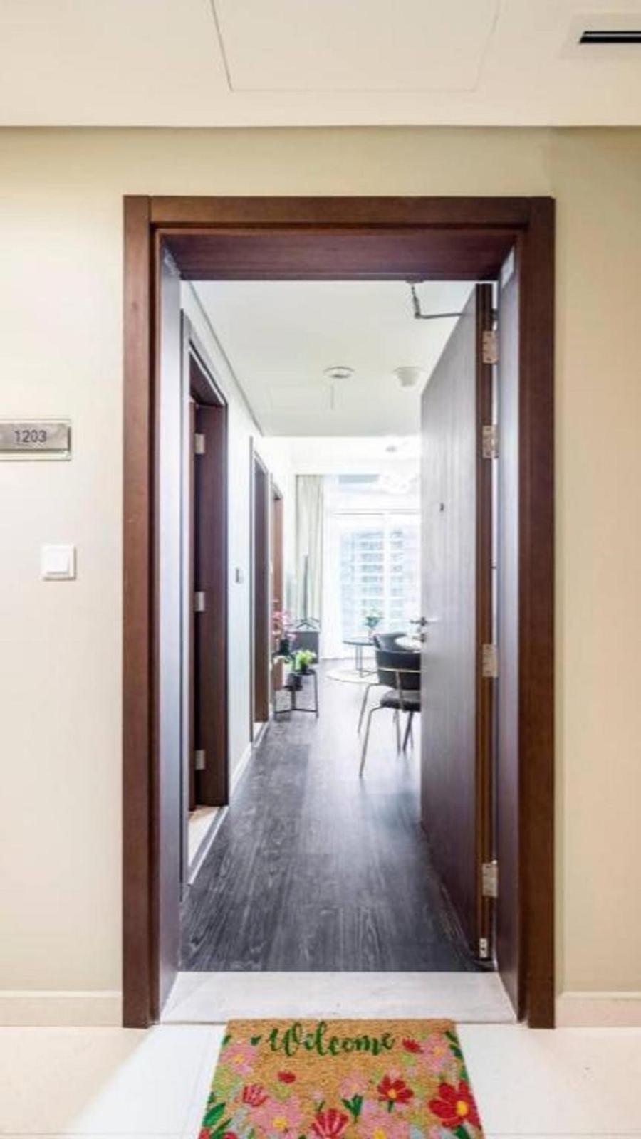 Luxury 2 Bedroom With Burj Khalifa View ดูไบ ภายนอก รูปภาพ